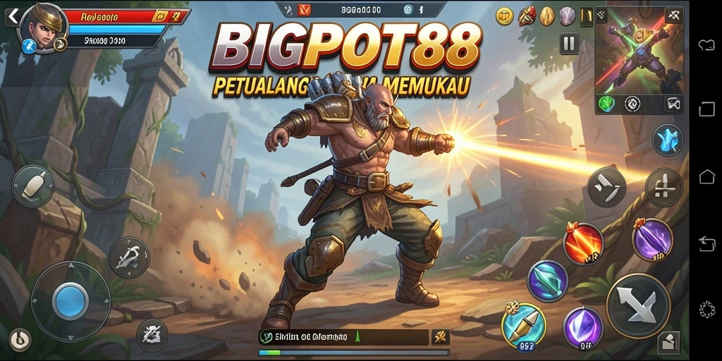 Tampilan gameplay seru dalam BIGPOT88 dengan aksi yang mendebarkan.