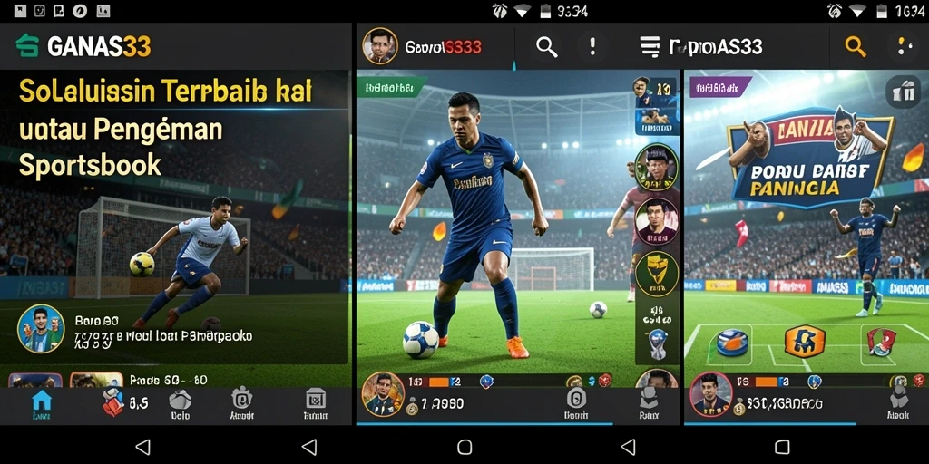 Tampilan menarik dari gameplay Sportsbook GANAS33.