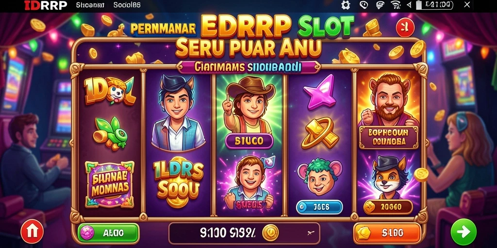 Tampilan gameplay menarik dari IDRRP yang penuh dengan slot seru.