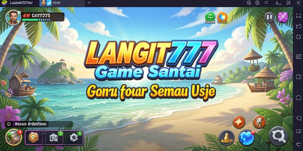 Screenshot gameplay LANGIT777 yang ceria dan menyenangkan.