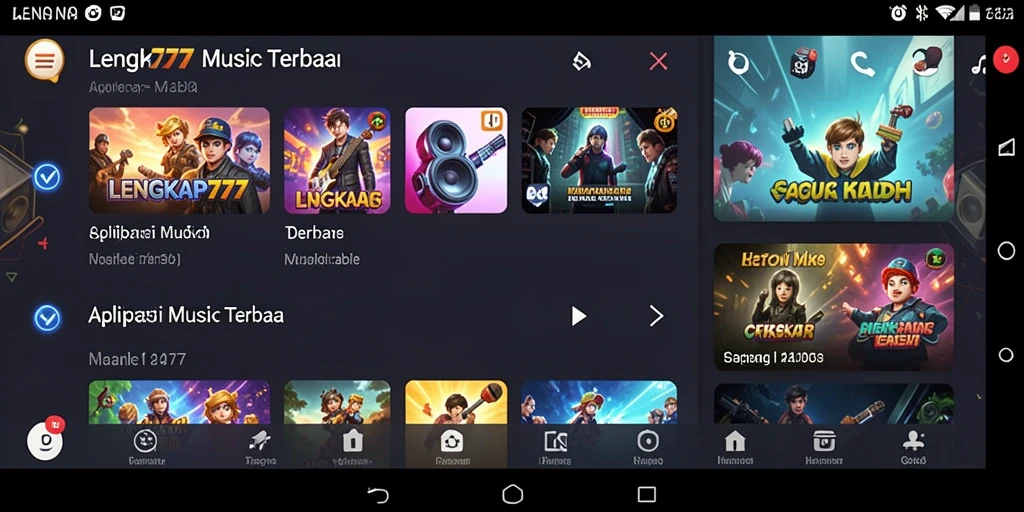 Tampilan gameplay LENGKAP777 yang menarik dan interaktif.