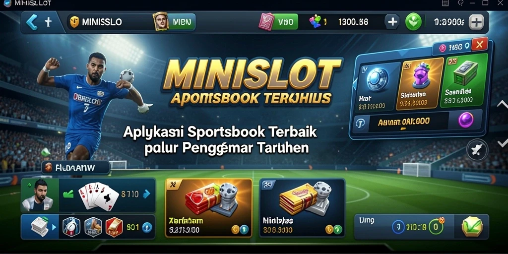 Tampilan gameplay seru di aplikasi Sportsbook MINISLOT.
