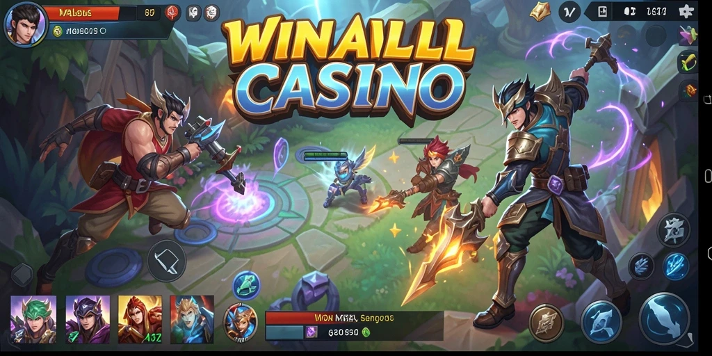 Gameplay seru dan strategi tim di WINALLCASINO.